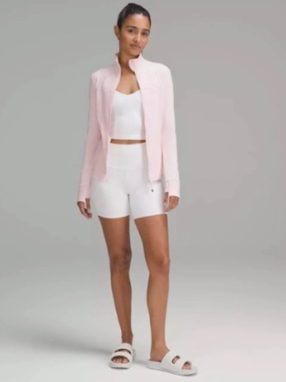 Lululemon Define Pink Yoga Jacket